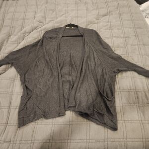 Democracy Charcoal Women's Cardigan Size L!